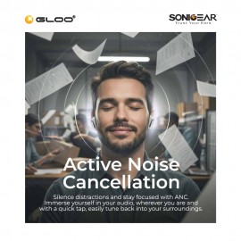 SonicGear EarPump Jewel Q3 TWS Earbuds -Black 8886411935641