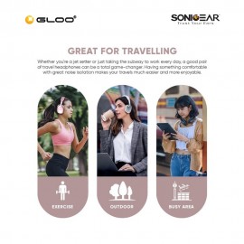 SonicGear Airphone 6 (2024) Bluetooth Headset-Silver 8886411932695
