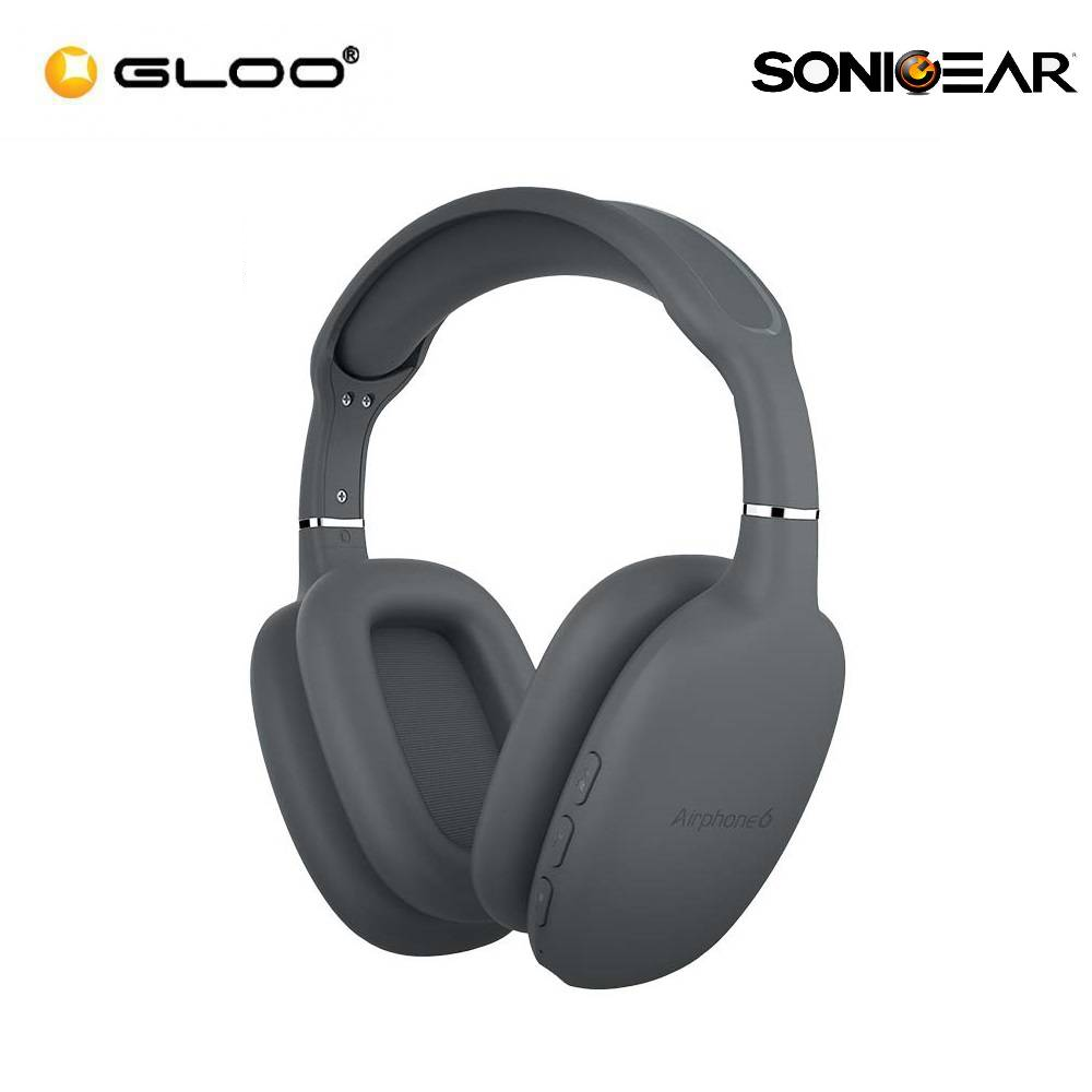 SonicGear Airphone 6 Headset Dark Grey