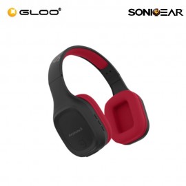 Sonic Gear Airphone 5 (2019) Headset Black Maroon 8886411935795