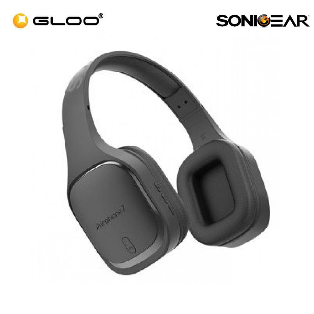 Sonic Gear Airphone 7 Headset Black Gun Metal 8886411935856