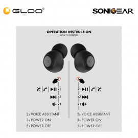 SONICGEAR EARPUMP TWS JEWEL 2 (2024) – Blue 8886411931247