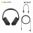 Sony WH-CH720N/BCE Black Headphone 4548736142435
