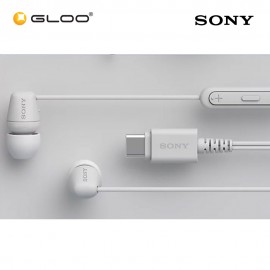Sony IER-EX15C/WZE USBC Wired Earbuds White 4548736170605
