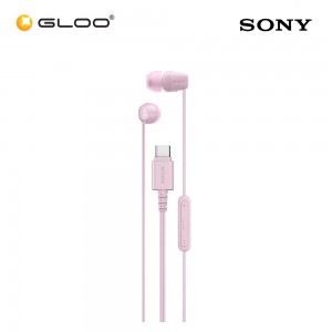 Sony IER-EX15C/PZE USB-C Wired Earbuds Pink 4548736171503