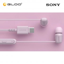 Sony IER-EX15C/PZE USB-C Wired Earbuds Pink 4548736171503