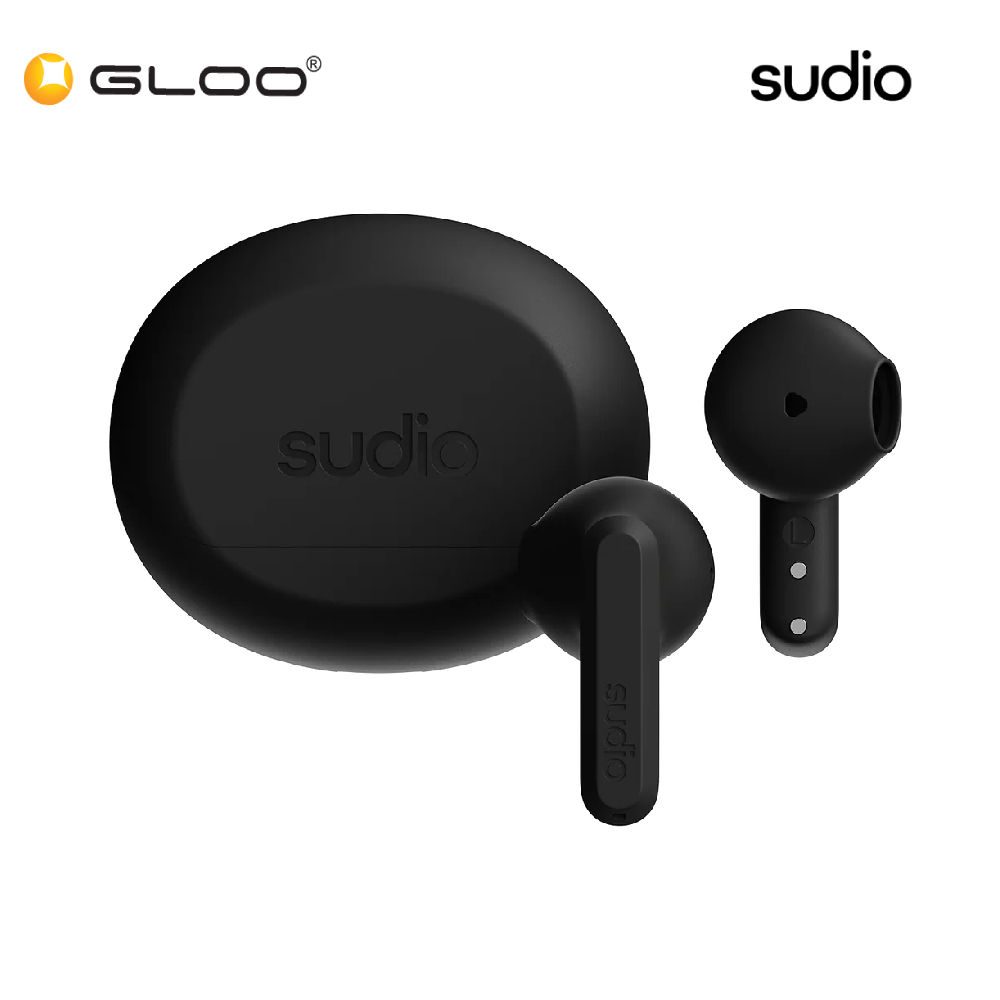 Sudio A3 Bluetooth Wireless Earbuds A3BLK 7350071384589 - Black