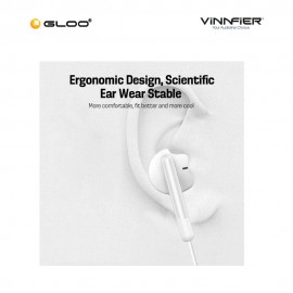Vinnfier VF-100SW Black Wired Headphone 9555637205225
