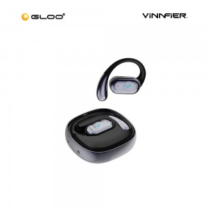 Vinnfier Momento Air 2 - Black Open-Ear True Wireless Earphones