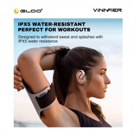Vinnfier Momento Air 2 - Black Open-Ear True Wireless Earphones
