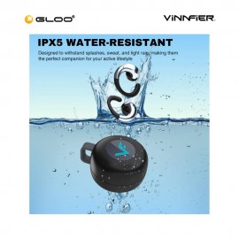 Vinnfier Momento Air 3 - Black Open-Ear True Wireless Earphones