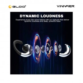Vinnfier Momento Air 3 - Black Open-Ear True Wireless Earphones