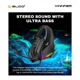Vinnfier Toros 7 Stereo Sound Gaming Headphone 9555637206185