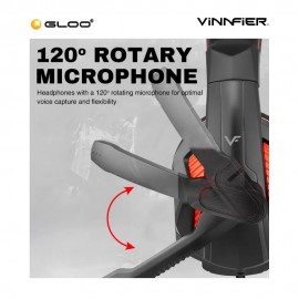 Vinnfier Toros 1 Wired Gaming Headset - Blue 9555637205263