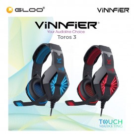 Vinnfier Toros 3 Gaming Headset Blue