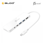 J5 Create JCD373 USB-C Multi-Port Hub with Power Delivery (HDMI/USB 3.1/3.5mm Audio/Card Reader)