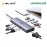 UGREEN USB-C 10IN1 DOCKING TO 3*USB-A 3.0+HDMI+VGA+RJ45 GIGABIT+SD/TF+AUX3.5MM+PD100W UG-CM498-15601