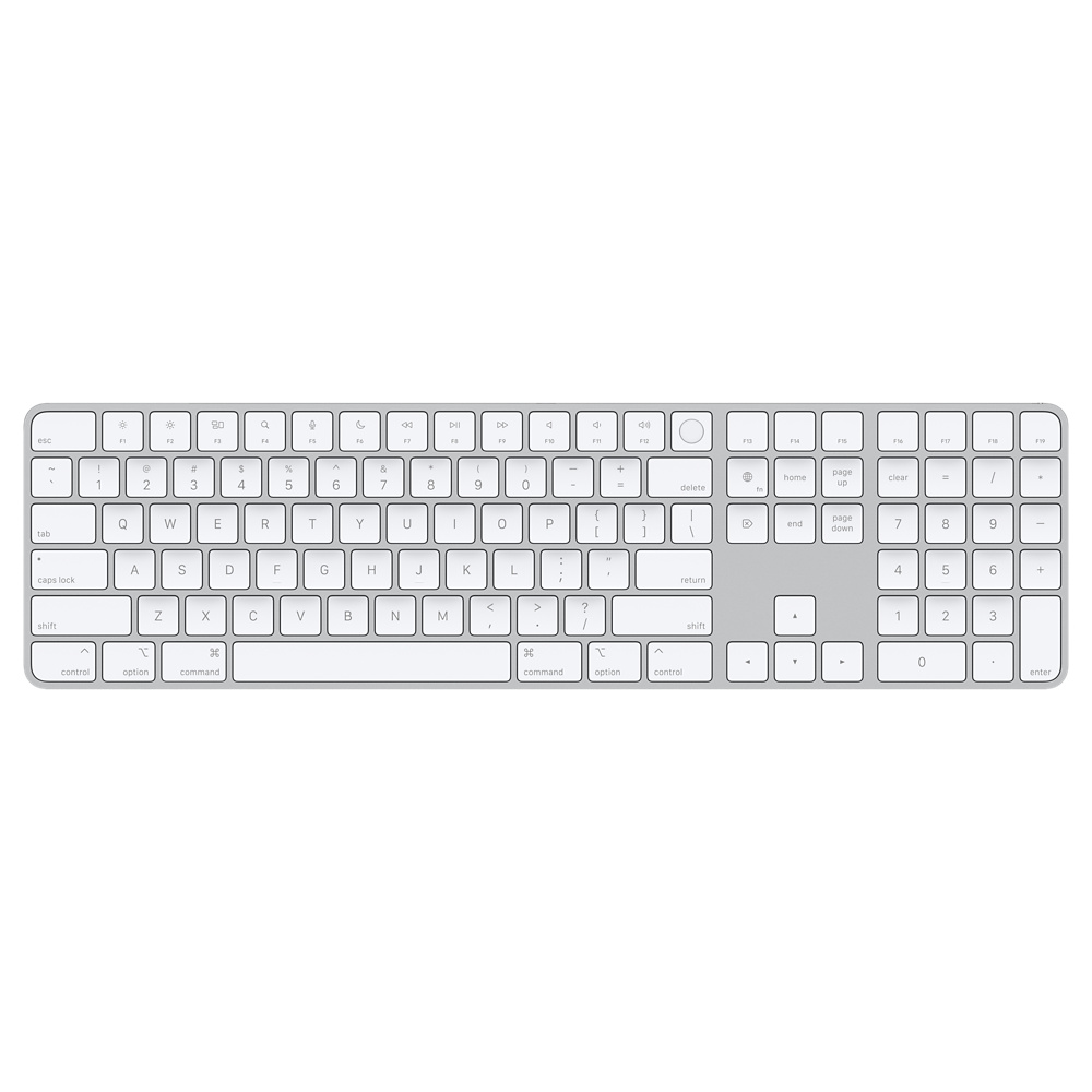 Apple Magic Keyboard with Touch ID and Numeric Keypad for Mac models with Apple silicon - US English