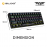 Armaggeddon MBA-61R STARLING Wireless Keyboard - Black 8886411988081