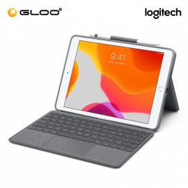 LOGITECH COMBO TOUCH FOR IPAD (7TH/8TH GEN) - GRAPHITE (920-009726)