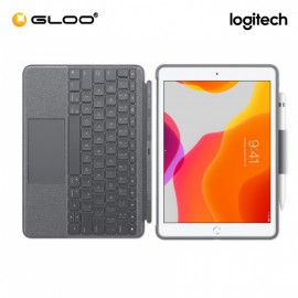 LOGITECH COMBO TOUCH FOR IPAD (7TH/8TH GEN) - GRAPHITE (920-009726)