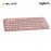 Logitech Pebble Keys 2 K380s keyboard Tonal Rose - 920-011755