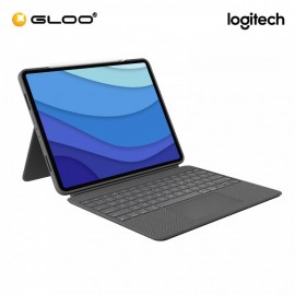 Logitech COMBO TOUCH for iPad PRO 12.9" (5th Gen) - Oxford Grey 97855166289