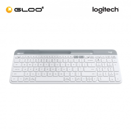 Logitech K580 SLIM MULTI-DEVICE WIRELESS KEYBOARD - White (920-009211)