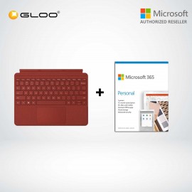 Microsoft Surface Go Signature Type Cover Poppy Red KCS-00098 + 365 Personal (ESD)