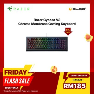 [Ready stock] Razer Cynosa V2 Keyboard (RZ03-03400100-R3M1)