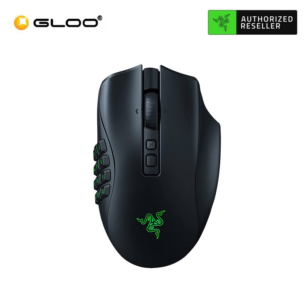 Razer Naga V2 Pro 3 Modes Wireless Programmable Buttons Gaming Mouse (RZ01-04400100-R3A1)