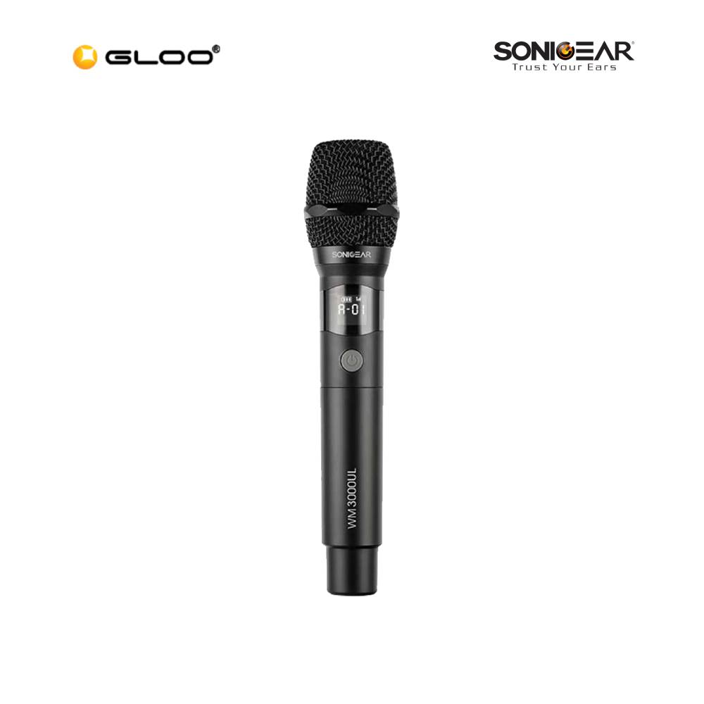 SonicGear WM 3000UL Professional UHF Wireless Microphone - Obsidian 8886411932138