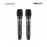 SonicGear WM 3300UL Dual Professional UHF Wireless Microphone - Obsidian 8886411932206