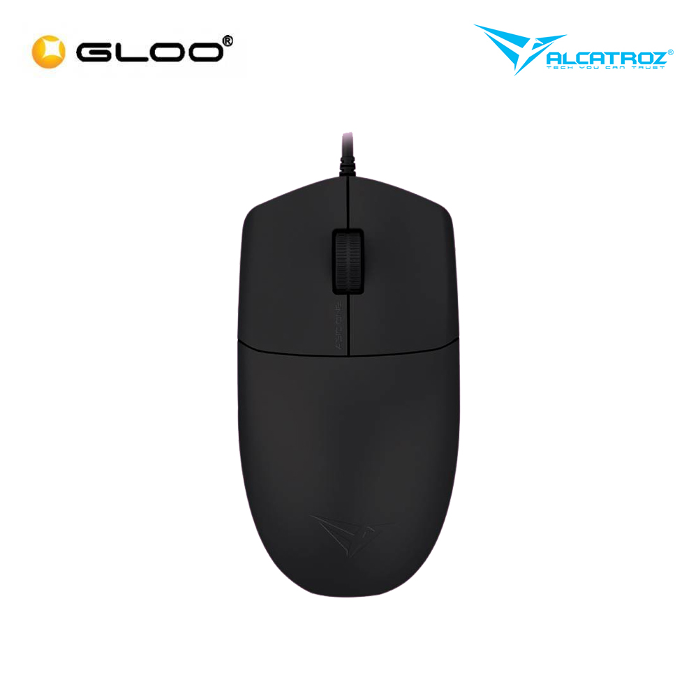 ALCATROZ Asic One Wired Mouse - Black 8886411967956