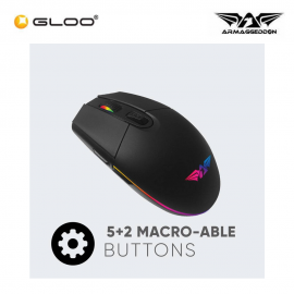 Armaggeddon Raven III Stealth Silent Mouse