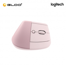 Logitech Lift Vertical Ergonomic Wireless Mouse - Rose 910-006481
