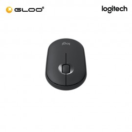 LOGITECH M350S WIRELESS MOUSE PEBBLE 2, TONAL GRAPHITE 910-006988