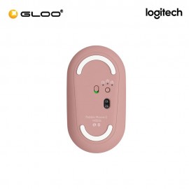 LOGITECH M350S WIRELESS MOUSE PEBBLE 2, TONAL ROSE 910-006987