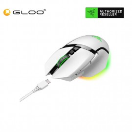 Razer Basilisk V3 Pro Hyperspeed Wireless Gaming Mouse – White (RZ01-04620200-R3A1)