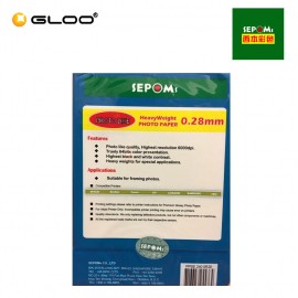 Sepoms 5R Alumina Premium Glossy Photo Paper (20 Sheets/Packet)