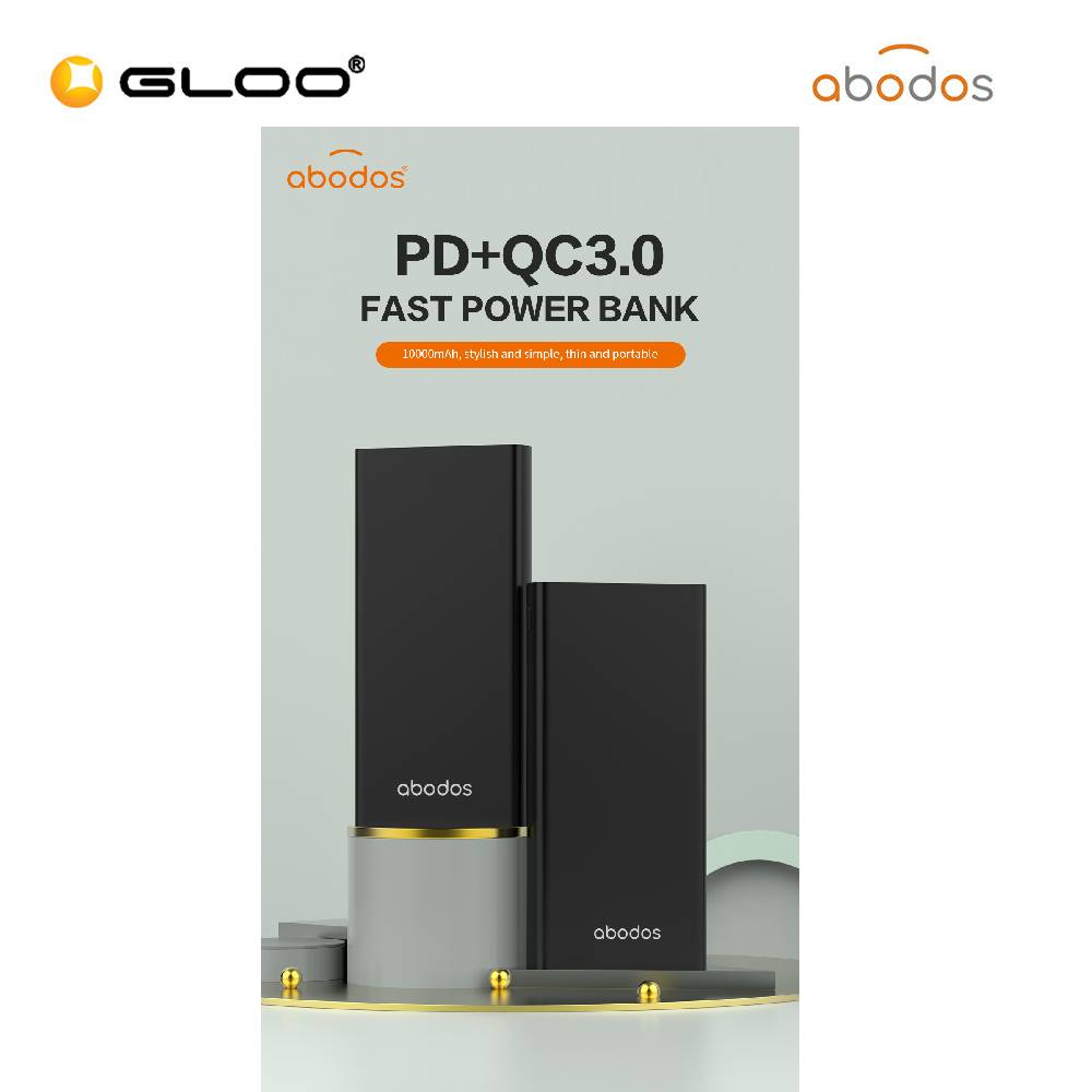 Abodos AS-PS23 10000mAh Power Bank PD+QC 3.0