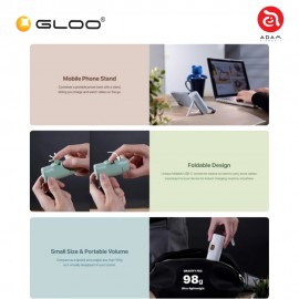 ADAM elements GRAVITY F5C USB-C Pocket Power Bank 5000mAh (Black) 840741115591