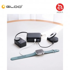 ADAM elements VIONTA T1 10000mAh Travel Power Bank with Built-In Cable (Milk Tea) APBADVTT1MT 840741117212