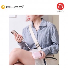 ADAM elements VIONTA T1 10000mAh Travel Power Bank with Built-In Cable-Pink APBADVTT1PK 840741117229