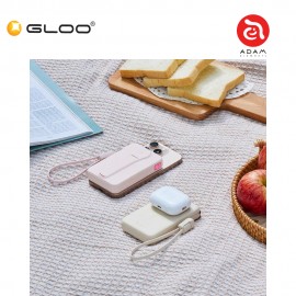ADAM elements VIONTA C2 Pro 8-in-1 Magnetic Power Bank 10,000 mAh (Pink) APBADVTC2PPK 840741117366