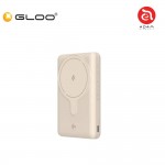 ADAM elements VIONTA GQ1 Qi2 Power Bank with Foldable Stand-Milk Tea APBADVTGQ1MT 840741117441