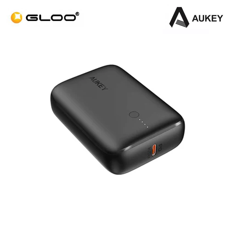 retroceder Melodrama auxiliar AUKEY-Mini-10000mAh-22.5W-USB-C-PD-USB-QC3.0-Power-Bank-PB-N83S