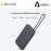 Aukey PB-Y53P 20W 10000mAh Slim Power Bank with Built-in USB C Cable - WHITE 689323789320