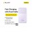 Baseus Comet Series Dual-Cable Digital Display Fast Charge Power Bank 10000mAh 22.5W Purple