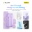 Baseus Comet Series Dual-Cable Digital Display Fast Charge Power Bank 10000mAh 22.5W Purple